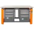 Двухтумбовый верстак Toollbox с регулируемой столешницей серии TBP1800 (TB3-TB4) 2