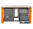Двухтумбовый верстак Toollbox с регулируемой столешницей серии TBP1800 (TB0-TB7) 3