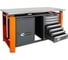 Двухтумбовый верстак Toollbox с регулируемой столешницей серии TBP1800 (TB0-TB7) 5