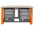 Двухтумбовый верстак Toollbox с регулируемой столешницей серии TBP1800 (TB4-TB7) 2