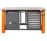 Двухтумбовый верстак Toollbox с регулируемой столешницей серии TBP1800 (TB0-TB8) 2
