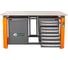 Двухтумбовый верстак Toollbox с регулируемой столешницей серии TBP1800 (TB0-TB8) 3