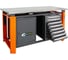 Двухтумбовый верстак Toollbox с регулируемой столешницей серии TBP1800 (TB0-TB8) 5