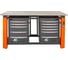 Двухтумбовый верстак Toollbox с регулируемой столешницей серии TBP1800 (TB5-TB6) 1