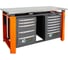 Двухтумбовый верстак Toollbox с регулируемой столешницей серии TBP1800 (TB5-TB7) 2