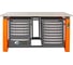 Двухтумбовый верстак Toollbox с регулируемой столешницей серии TBP1800 (TB6-TB7) 2