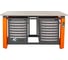 Двухтумбовый верстак Toollbox с регулируемой столешницей серии TBP1800 (TB7-TB8) 1