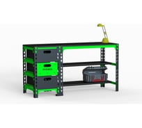 Металлический стол с выдвижными ящиками ООО Металекс 750x1200x500 SBY751250