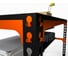 Металлический стол ООО Металекс Metalex 750x1000x600 мм, оранжево-чёрный SMMO751060 5