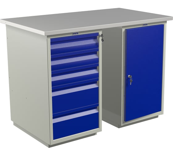 Верстак ПРАКТИК WT120.WD5/WD1.000 К30399855662 1