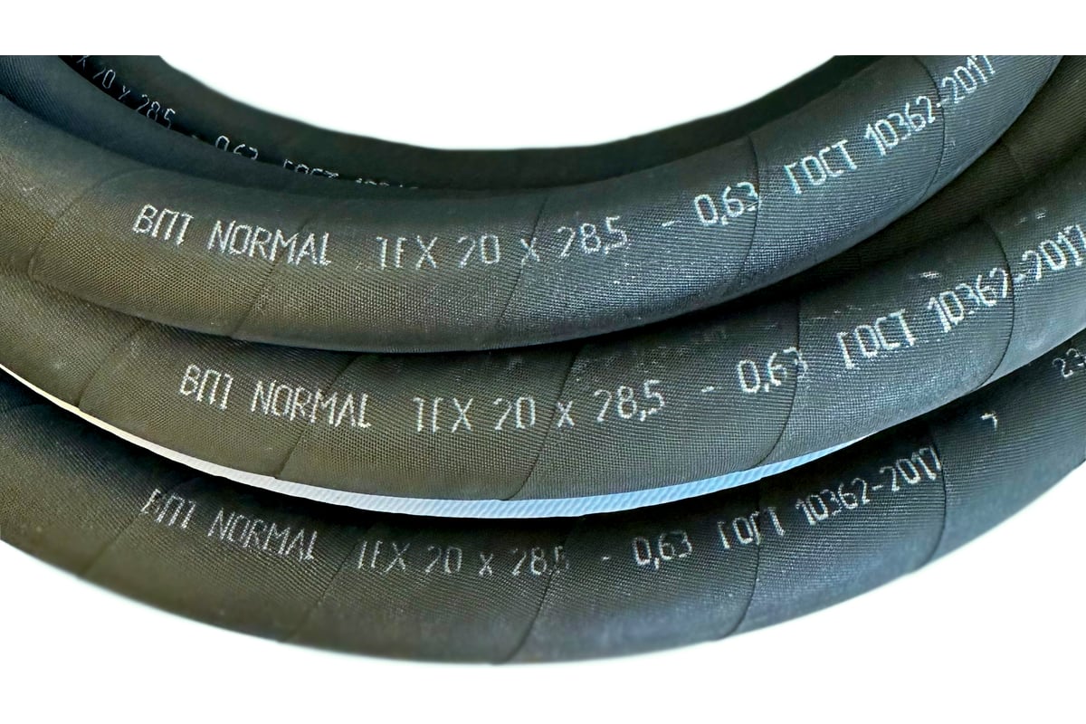 Шланг D20  (МБС 25 м) гладкий  (Technik) м (цена за 1 м) 0,63 МПа ГОСТ 10362-2017