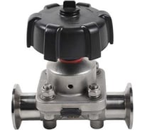 Мембранный клапан TITAN LOCK нержавеющая сталь 316, тип clamp-clamp, DN25 D in, TL25DVCLSS