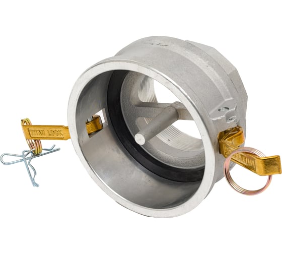 Муфта для клапана отвода паров TITAN LOCK 4 in, внутр. резьба BSP 3 in, алюминий TL4030DVRAL 1