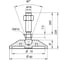 Шарнирная опора Алтервиа M16x200 до 900 кг A00021.1108016200 5