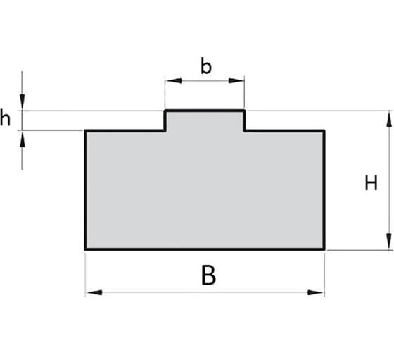 Направляющая для цепи ISKRA 12B-1 тип 1T H=10, NC12b1T10-ISKRA