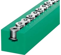 Направляющая для цепи ISKRA 10B-1 тип 1BL H=35, NC10b1BL35-ISKRA