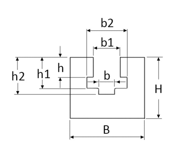Направляющая для цепи ISKRA 10B-1 тип 1BL H=35, NC10b1BL35-ISKRA