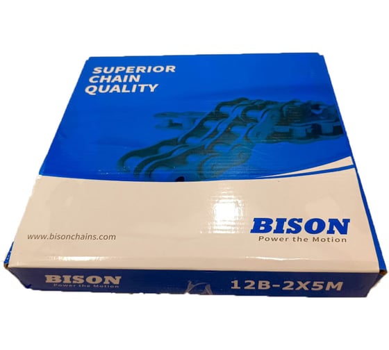Приводная роликовая двухрядная цепь Bison 12В-2 5,029 м ТД036239