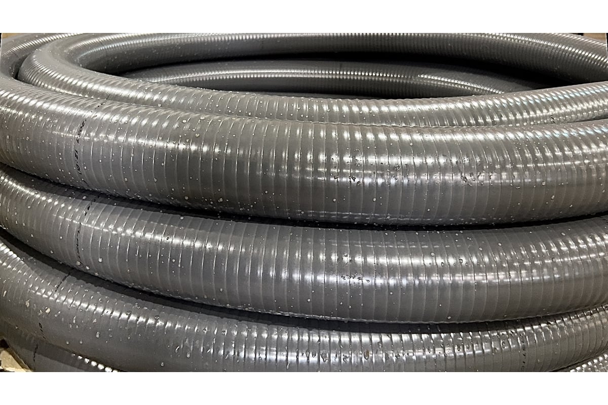 Ассенизаторский спирально-армированный шланг ЗПШ 65 мм, 30 м УФ ...