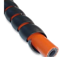 Спиральная пластиковая защита PARLMU HPS-20-C11, 20 мм, выпуклая поверхность, черная, 2 м PR2600700