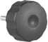 Ручка-барашек с резьбовым штифтом Tech-Krep пластик, D50 М6x30, чёрный, 250 шт. 152842 3