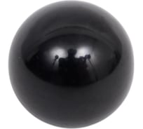 Ручка-шар с внутренней металлической резьбой Tech-Krep/Zitar пластик, D20, М6, чёрный 144193