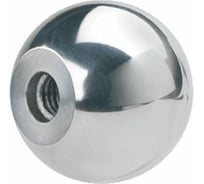 Шаровая ручка ЦКИ DIN319, E 50, пластик, со вставкой, М12 Ц, красная, 2 шт 53861
