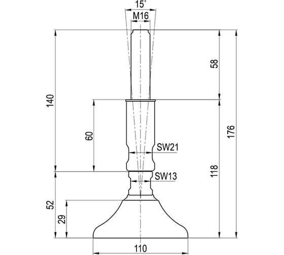 Дисковая опора EMES HPAIMD111690