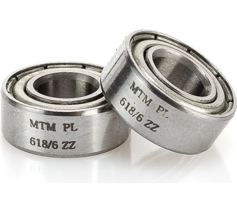 Подшипник MTM 1000086 ZZ (618/6 ZZ) 1000086 ZZ (618/6 ZZ) 210046
