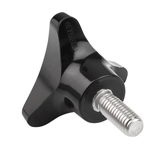 Треугольная ручка с высокой втулкой KIPP K0183.24006X20