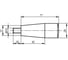 Конусная рукоятка KIPP K0172.310 6