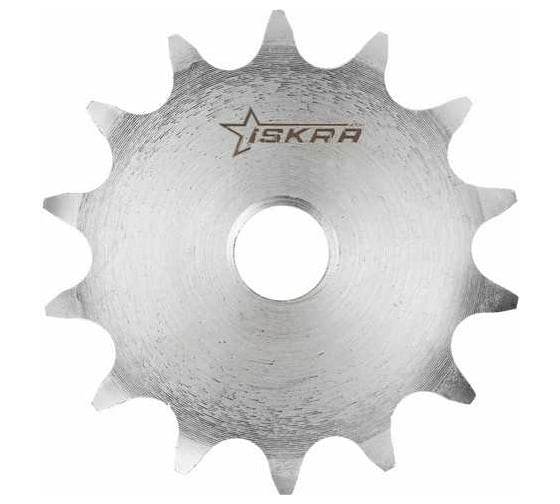 Звездочка без ступицы ISKRA под расточку для цепи 06B1, Z=10, 3/8"x7/32" CS05010-ISKRA 1