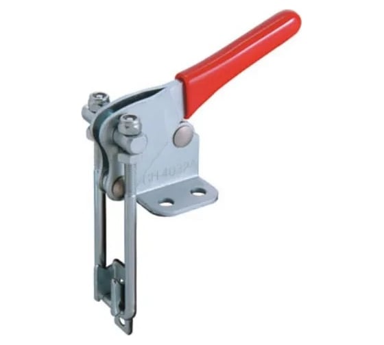 Стяжной приподнятый замок MFK-TORG GH-40324 цинк, ручка прорезиненная J40324