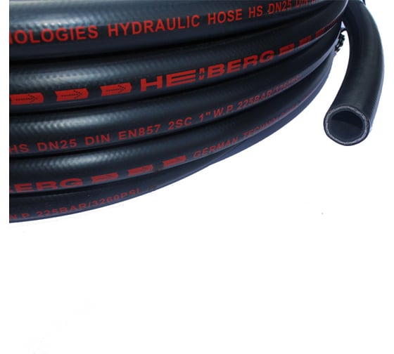 Рукав высокого давления HEIBERG Dn16 DIN EN857 2SC, 5/8",W.P. 300 BAR,100 м 0002SC16
