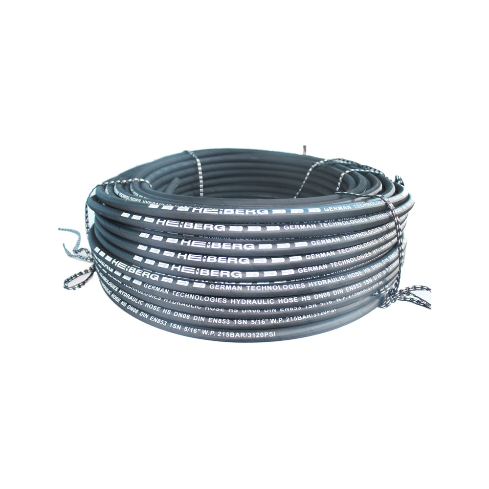 Рукав высокого давления HEIBERG Dn08 DIN EN853 1SN, 5/16",W.P.215 BAR ...