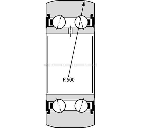 Ролик опорный ISB LR5200KDDUNBS