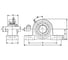 Подшипниковый узел TECHNIX UKP311 2