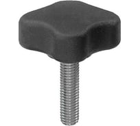 Плоская четырехлепестковая ручка KIPP K0278.5008X25