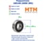 Подшипник MTM 180100 (6000 2RS) 228192 4
