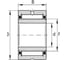 Подшипник ISB NA49012RSNBS 2