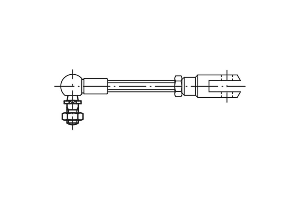 Шаровая цапфа KIPP K0713.1045