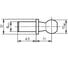 Шаровая цапфа KIPP K0713.1045 3