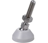 Регулируемая опора Алтервиа серая M10x45 до 500 кг, нержавеющая сталь A00021.2204010045