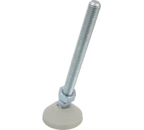 Регулируемая опора Алтервиа серая M12x125 до 800 кг A00021.2105012125