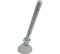 Регулируемая опора Алтервиа серая M12x125 до 800 кг A00021.2104512125