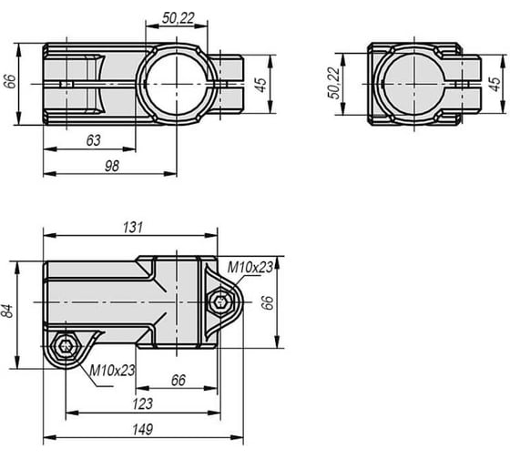 Угловой зажим KIPP K0475.55050