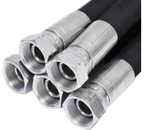 Рукав высокого давления HydraulicUnit маслобензостойкий, 2 SN DN12 BSP G1/2-G1/2 0-0 L=1000