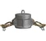 Камлок TITAN LOCK алюминиевый тип DC, заглушка для ниппеля 8" TL800DCAL 1