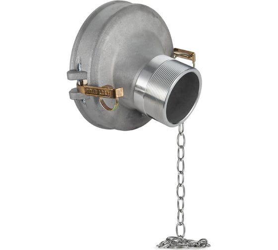 Гравитационный переходник для API адаптера TITAN LOCK 4in с наружной резьбой (BSP) 4in алюминий TL400GAM400AL 1