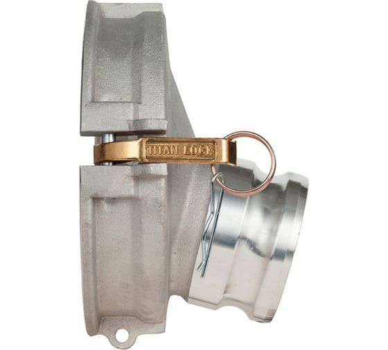 Гравитационный переходник для API адаптера TITAN LOCK 4in с камлоком 3in алюминий TL400GA300AL